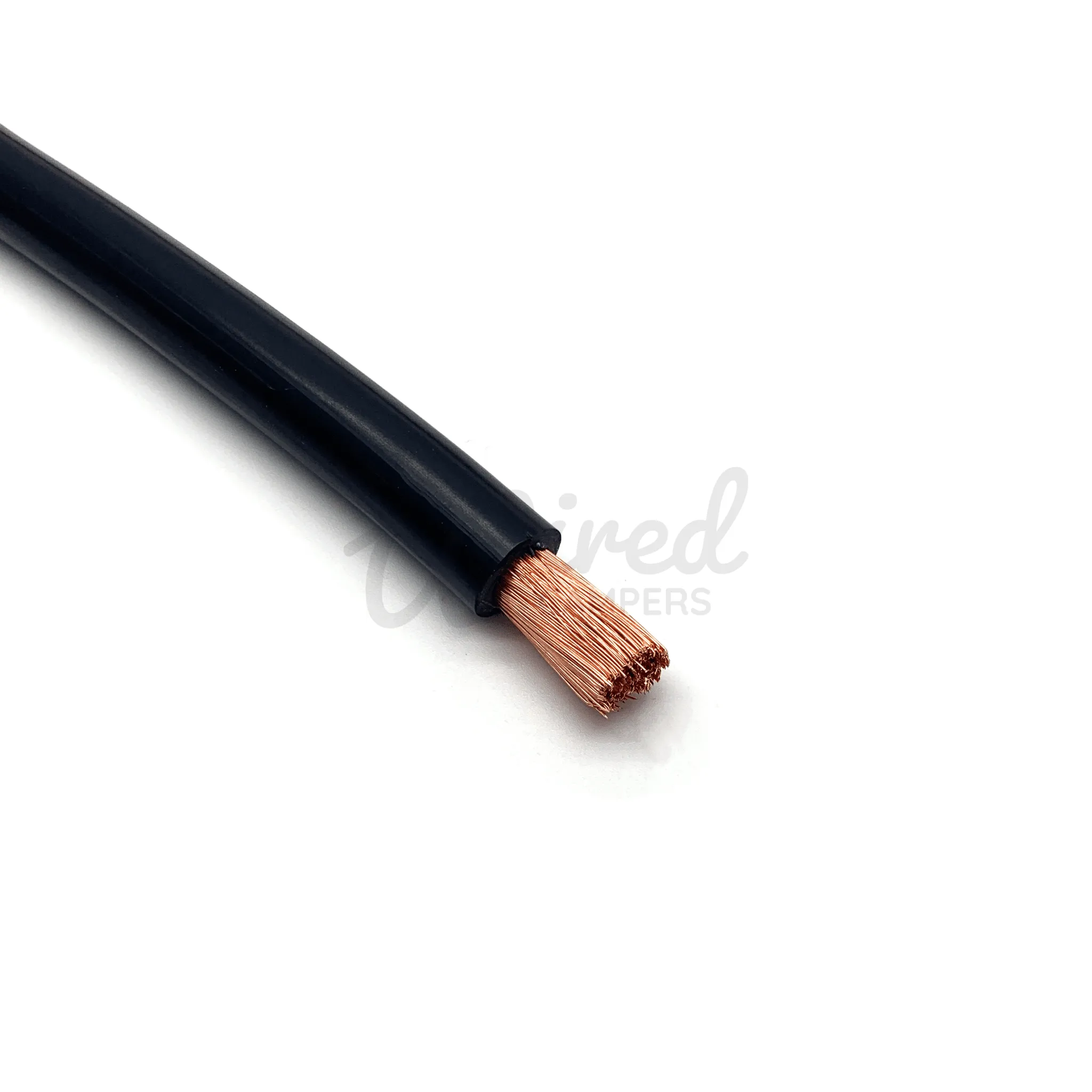 1M/3M/5M/10M - 95mm² 500A Hi-Flex Battery/Welding/Inverter Flexible Cable - Black Negative