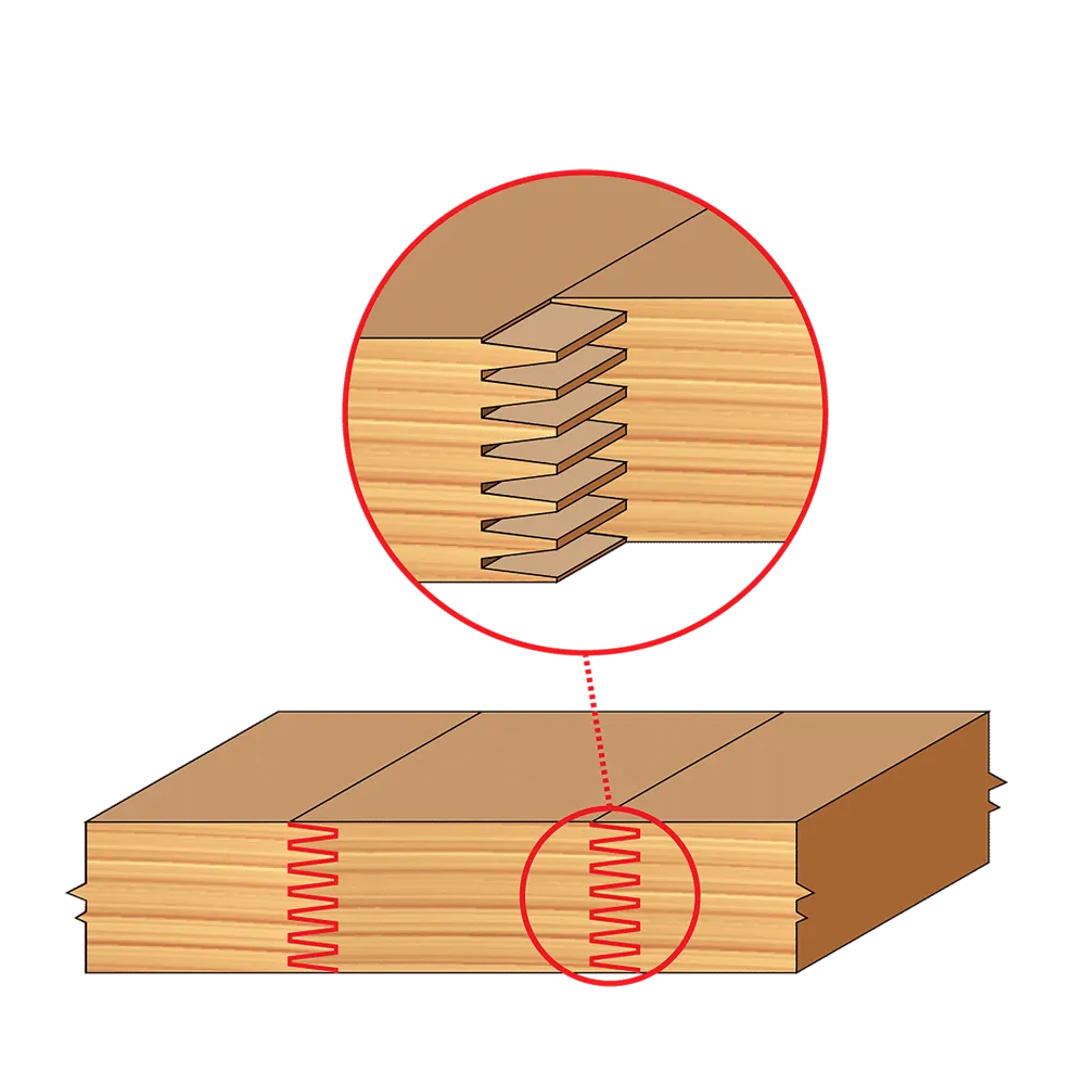 1"-3/8" Finger Joint Bit