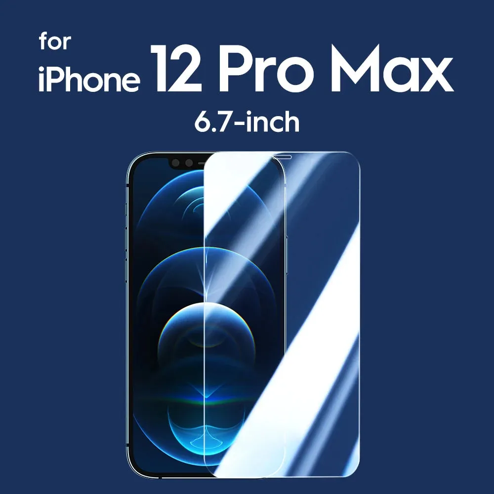 2/4 Pcs Screen Protector for iPhone 15 Pro Max 15 Plus 14 13 12 11 Mini Tempered Glass HD Front Film 9H for iPhone 15