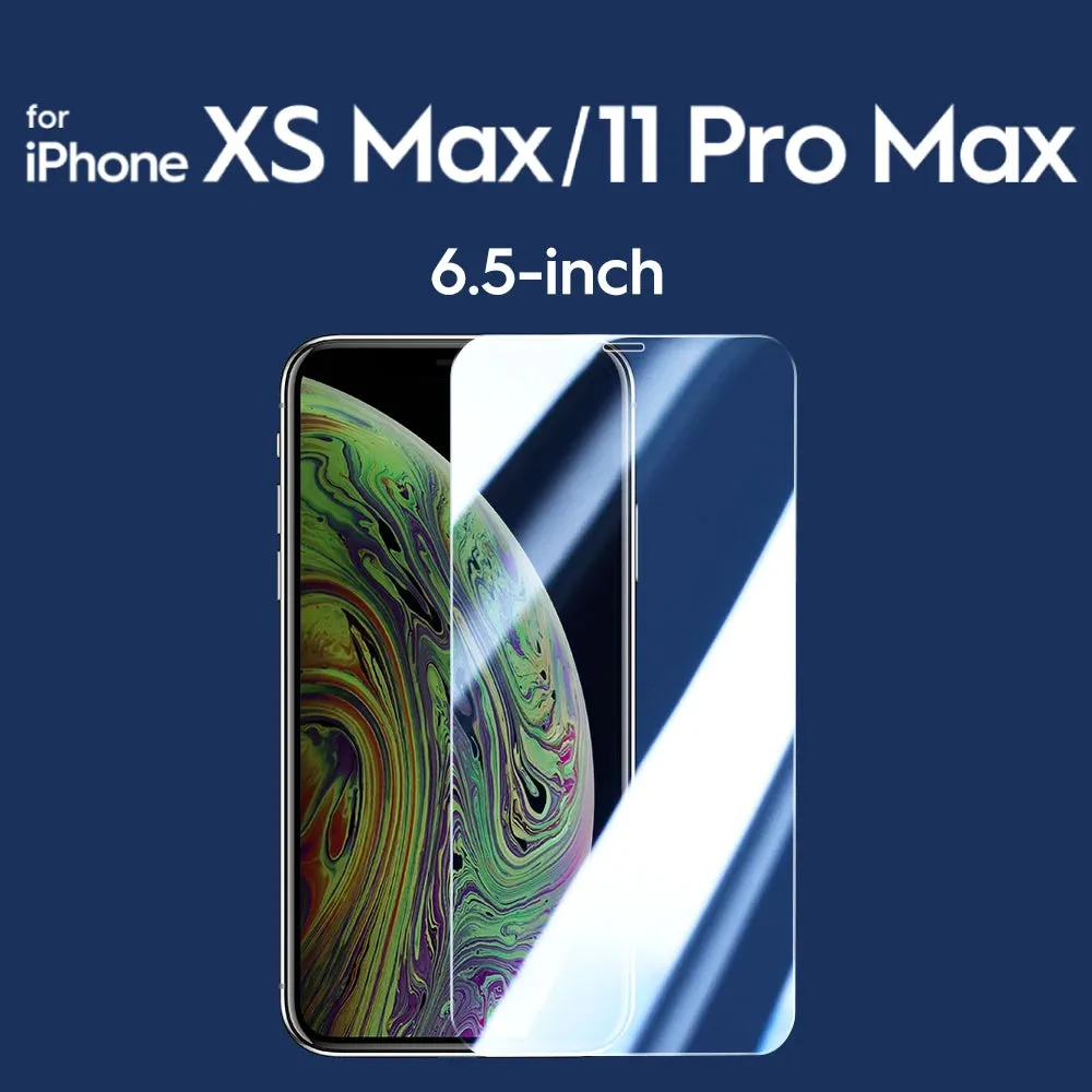 2/4 Pcs Screen Protector for iPhone 15 Pro Max 15 Plus 14 13 12 11 Mini Tempered Glass HD Front Film 9H for iPhone 15