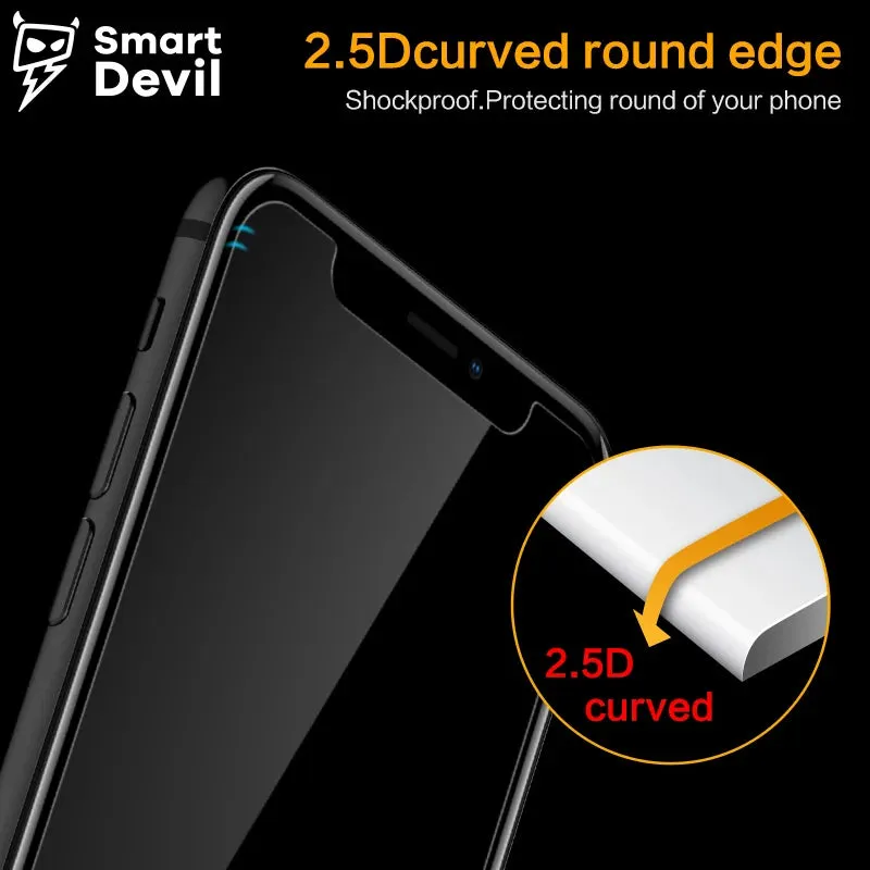 2Pcs Anti-Glare Privacy Tempered Glass for iPhone 6 6s 7 8 p X XS MAX XR 11 12 Pro Max Screen Protector  Private Film