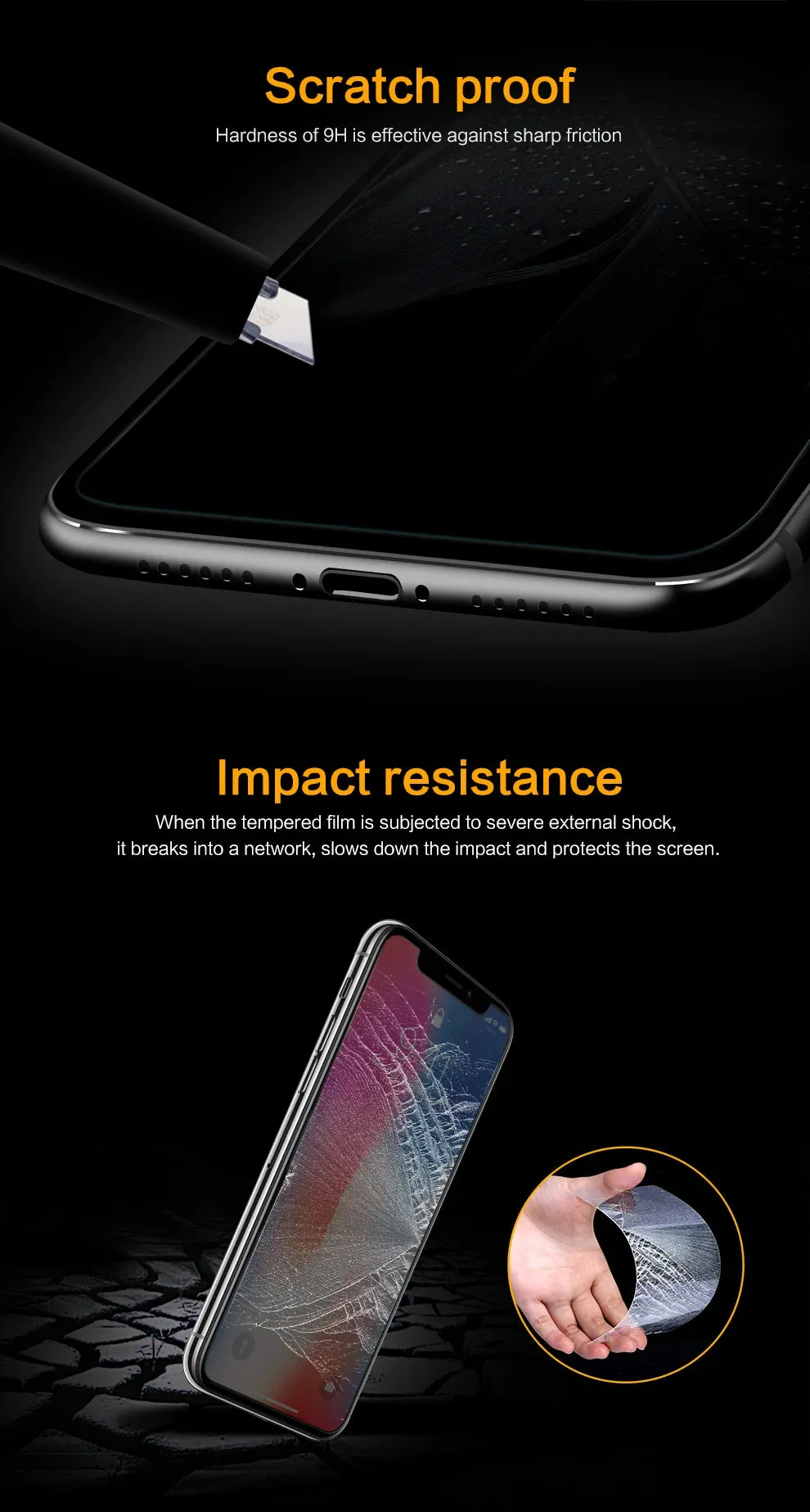 2Pcs Anti-Glare Privacy Tempered Glass for iPhone 6 6s 7 8 p X XS MAX XR 11 12 Pro Max Screen Protector  Private Film