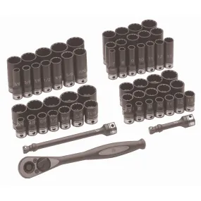 3/8" Dr. Duo-Socket 59 Piece Set GRE81259CRD