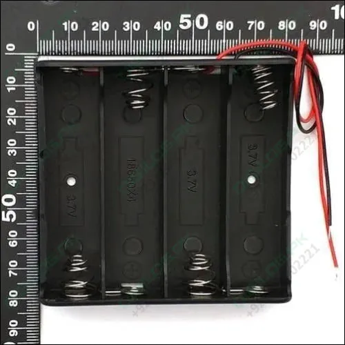 4x 18650 Battery Cell Holder Storage Box Case