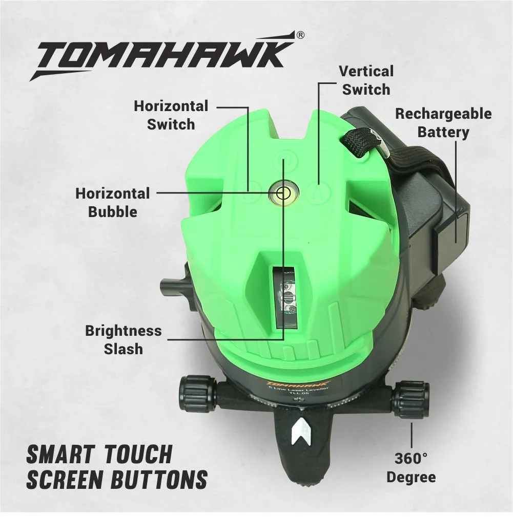 5 Line Laser Level TLLB05