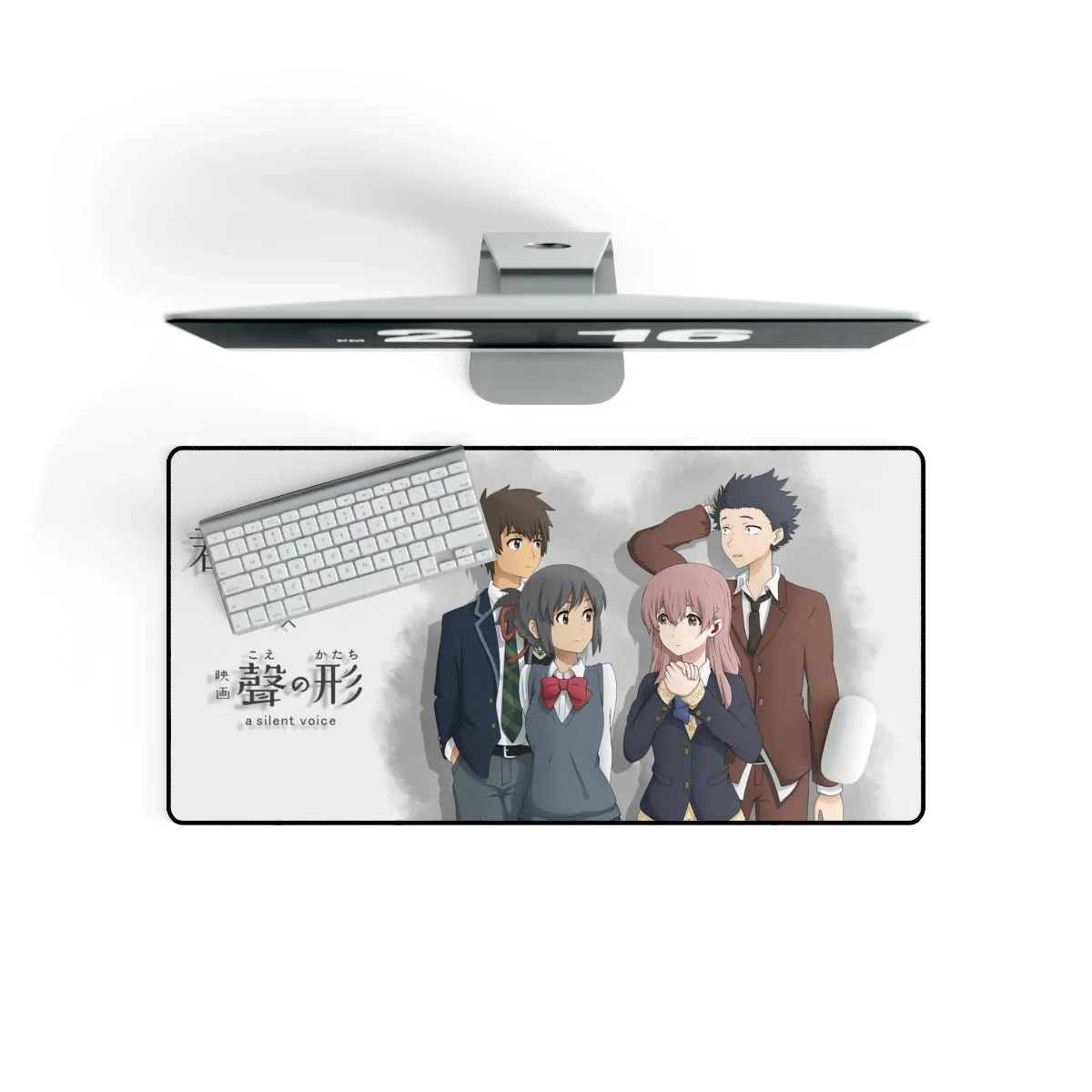 A Silent Voice   Your Name. Mouse Pad (Desk Mat)