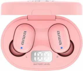 Aiwa Earbuds, Pink