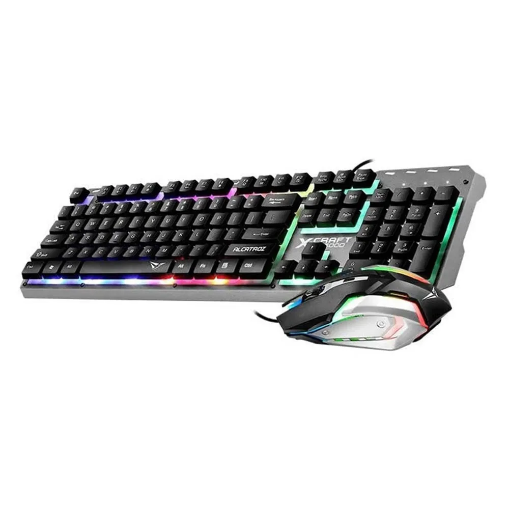 Alcatroz Wired Gaming Combo Keyboard/ Mouse X-Craft XC3000