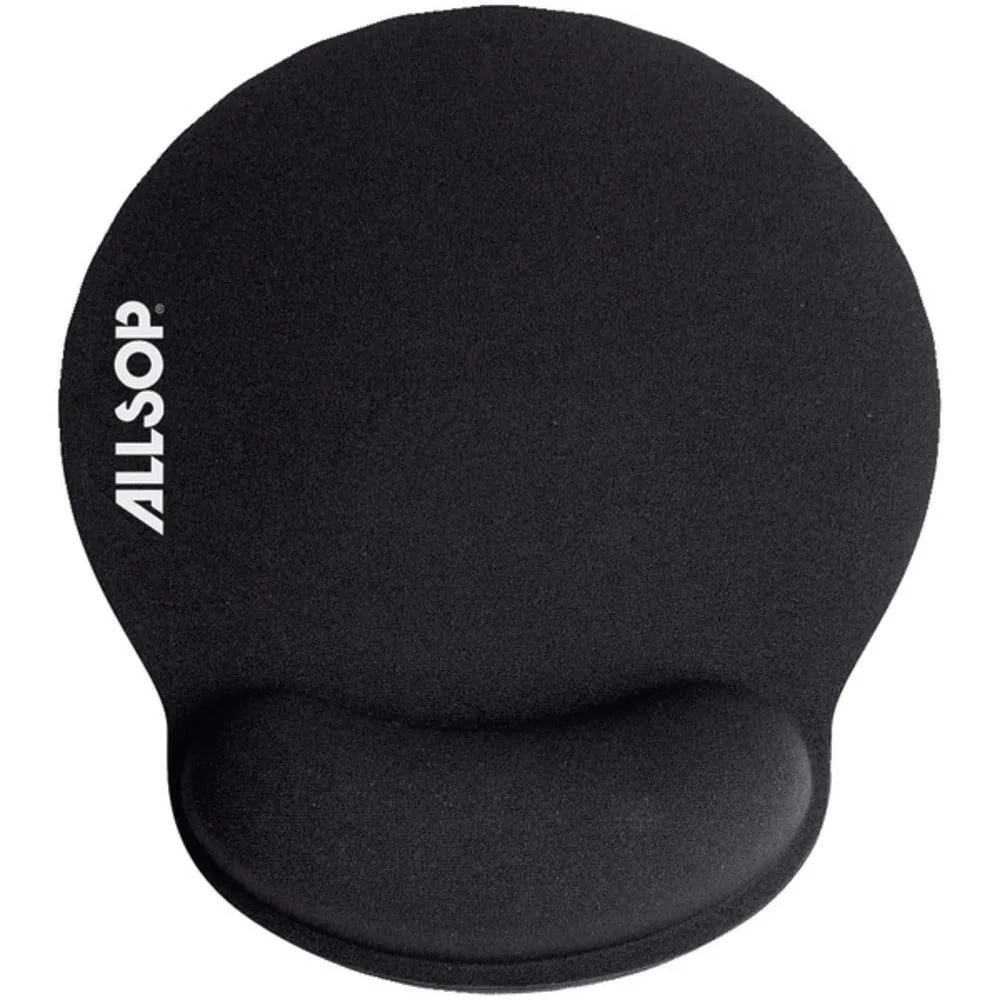 Allsop 30203 Memory Foam Mouse Pad (Black)