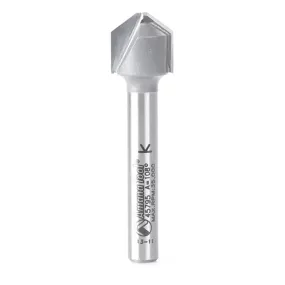 Amana 108° Carbide Tipped Double Edge Folding V-Groove Router Bit