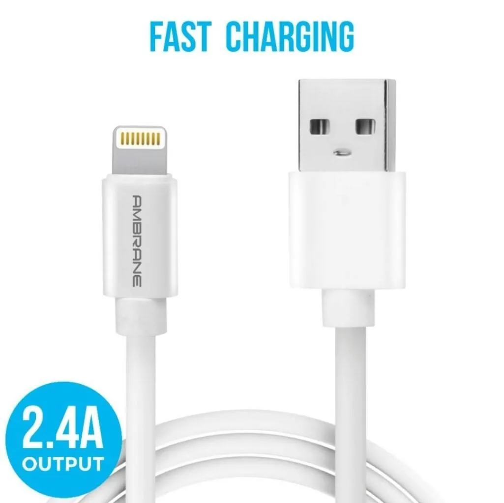 Ambrane ACL-11 Lightning Cable for Apple iPhone iPad iPod