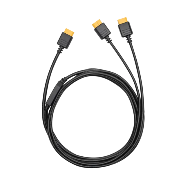 Anker SOLIX XT60 2-Port Solar Charging Cable (17cm)