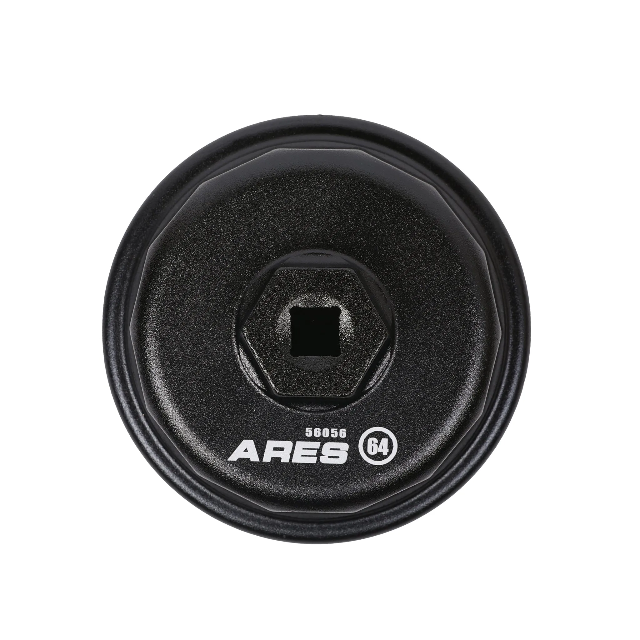 ARES 56056 - 64mm Black Oil Filter Wrench for Toyota and Lexus V6 and V8 Engines