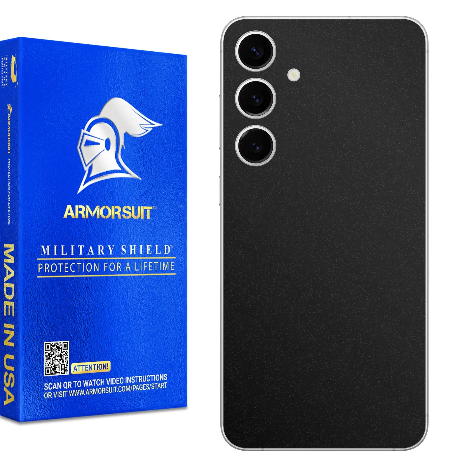 Armorsuit MilitaryShield Vinyl Skin Wrap Film for Samsung S24 Plus