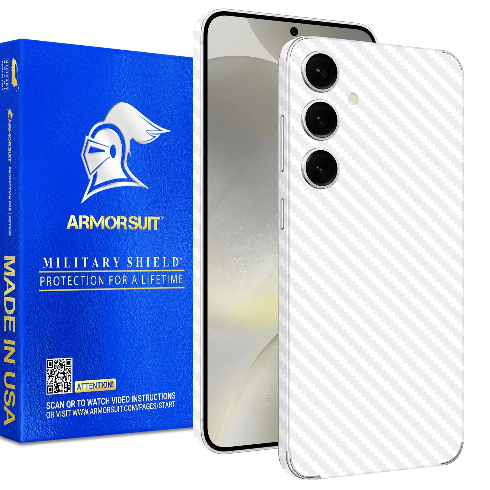 Armorsuit MilitaryShield Vinyl Skin Wrap Film for Samsung S24 Plus