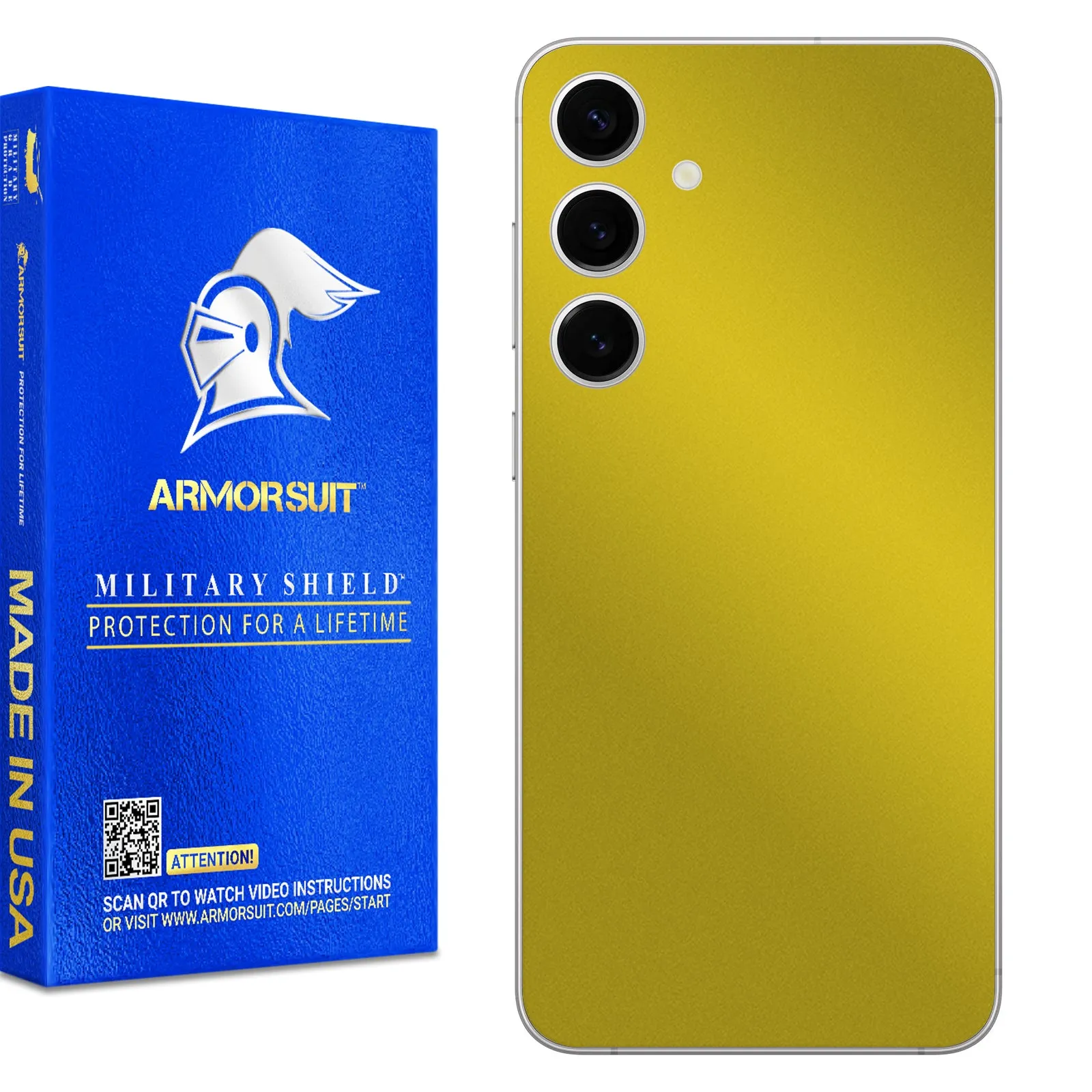 Armorsuit MilitaryShield Vinyl Skin Wrap Film for Samsung S24 Plus