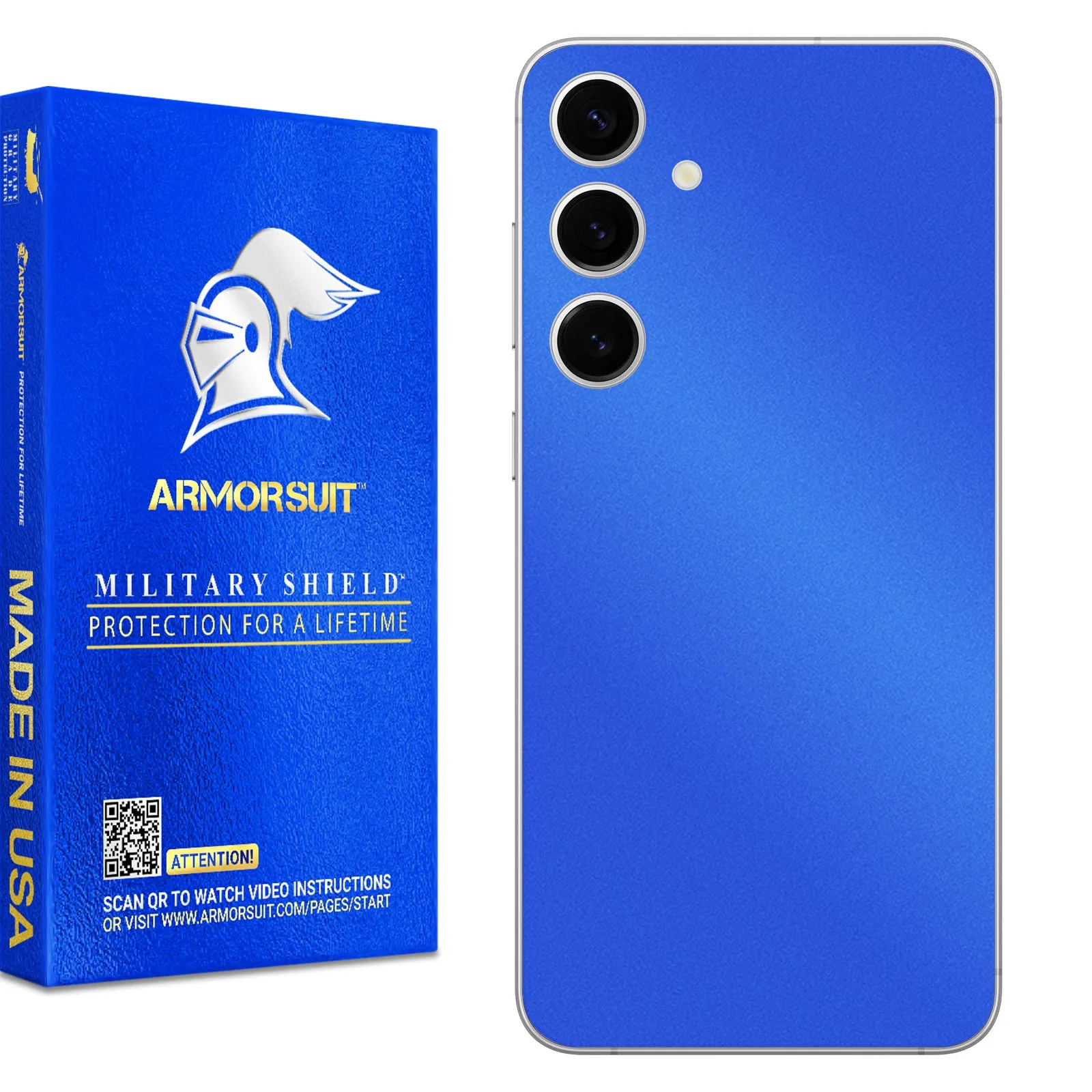 Armorsuit MilitaryShield Vinyl Skin Wrap Film for Samsung S24 Plus