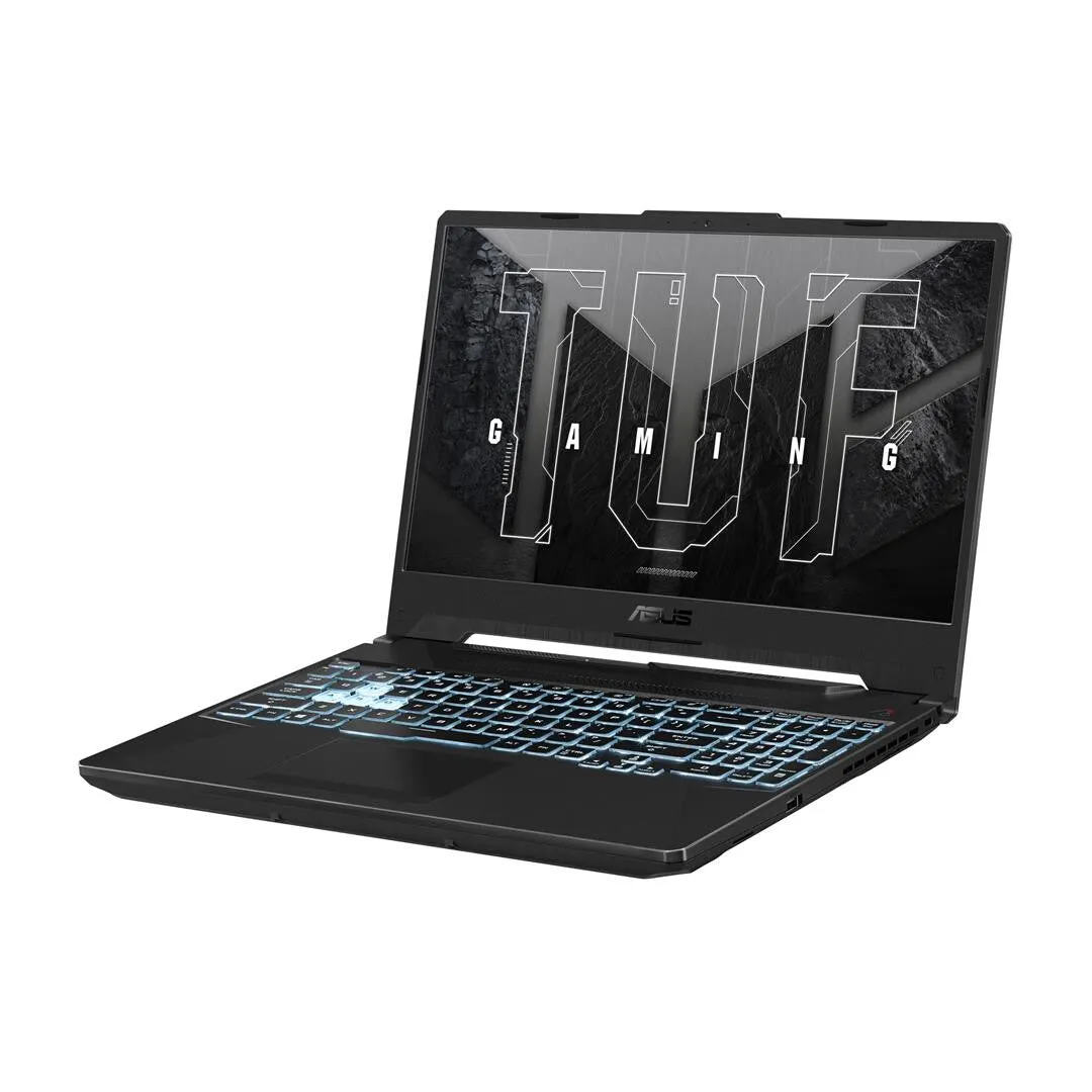 ASUS TUF Gaming F15 FX506HF-HN001W Laptop 39.6 cm (15.6") Full HD Intel® Core™ i5 i5-11400H 8 GB DDR4-SDRAM 512 GB SSD NVIDIA GeForce RTX 2050 Wi-Fi 6 (802.11ax) Windows 11 Home Black