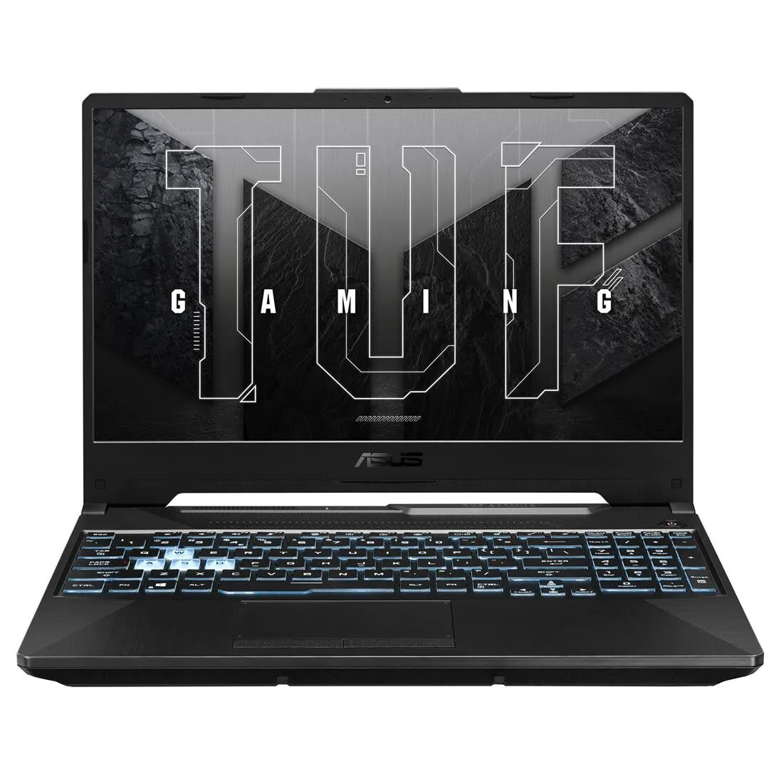 ASUS TUF Gaming F15 FX506HF-HN001W Laptop 39.6 cm (15.6") Full HD Intel® Core™ i5 i5-11400H 8 GB DDR4-SDRAM 512 GB SSD NVIDIA GeForce RTX 2050 Wi-Fi 6 (802.11ax) Windows 11 Home Black