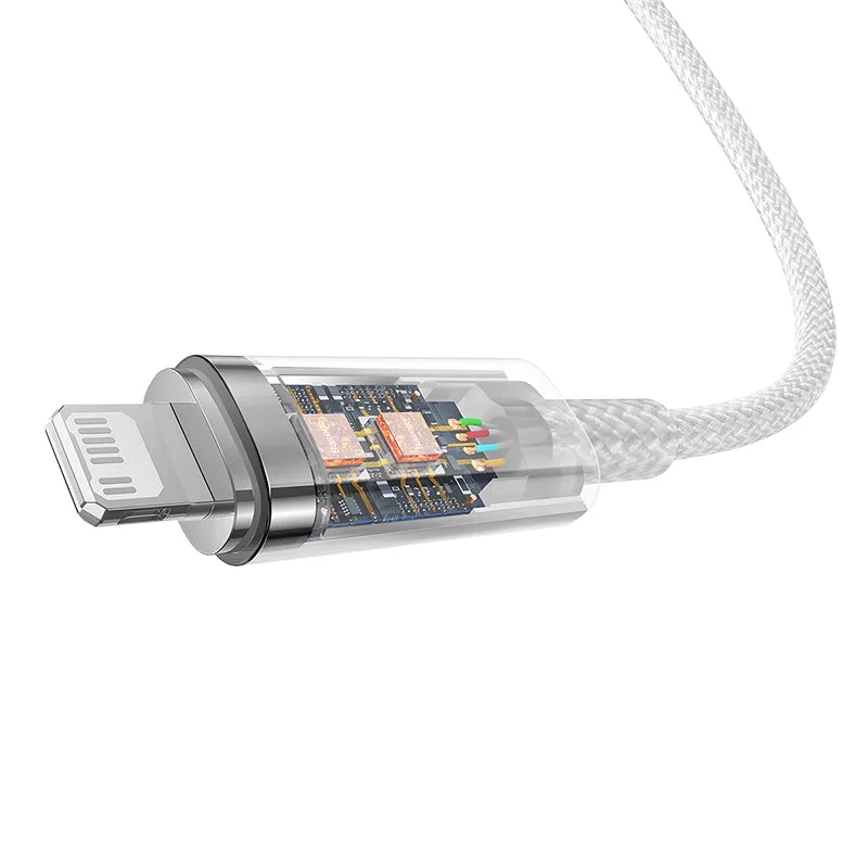 Baseus Explorer Series Fast Charging Cable with Smart Temperature Control Type-C to iP 20W