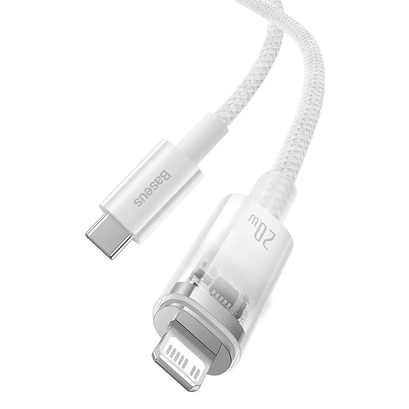 Baseus Explorer Series Fast Charging Cable with Smart Temperature Control Type-C to iP 20W