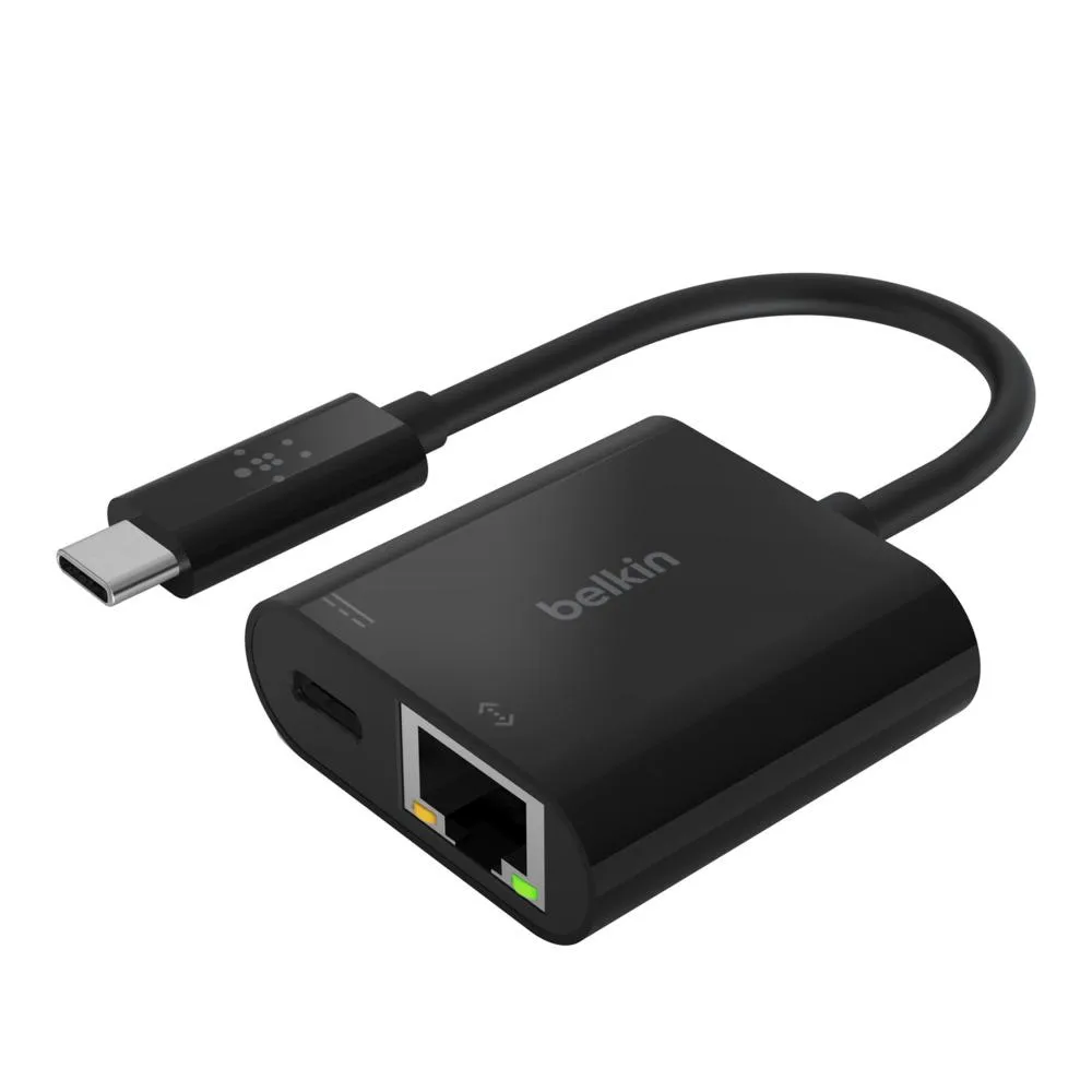 Belkin USBC to Gigabit Ethernet 60W PD