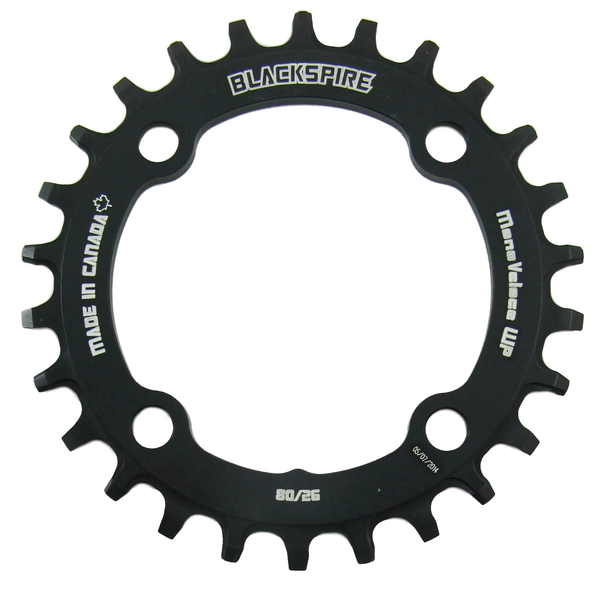 Blackspire Snaggletooth Chainring 80mm BCD