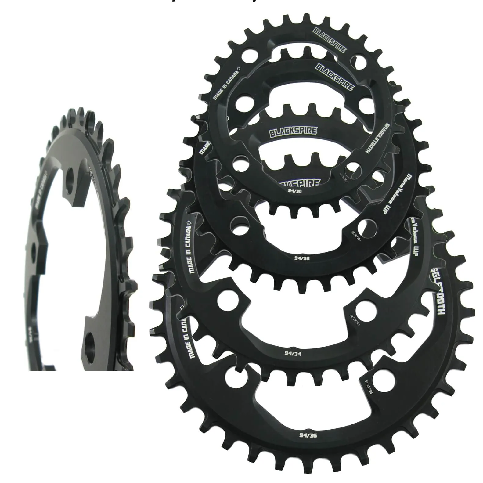 Blackspire Snaggletooth Narrow Wide 94mm BCD Chainring