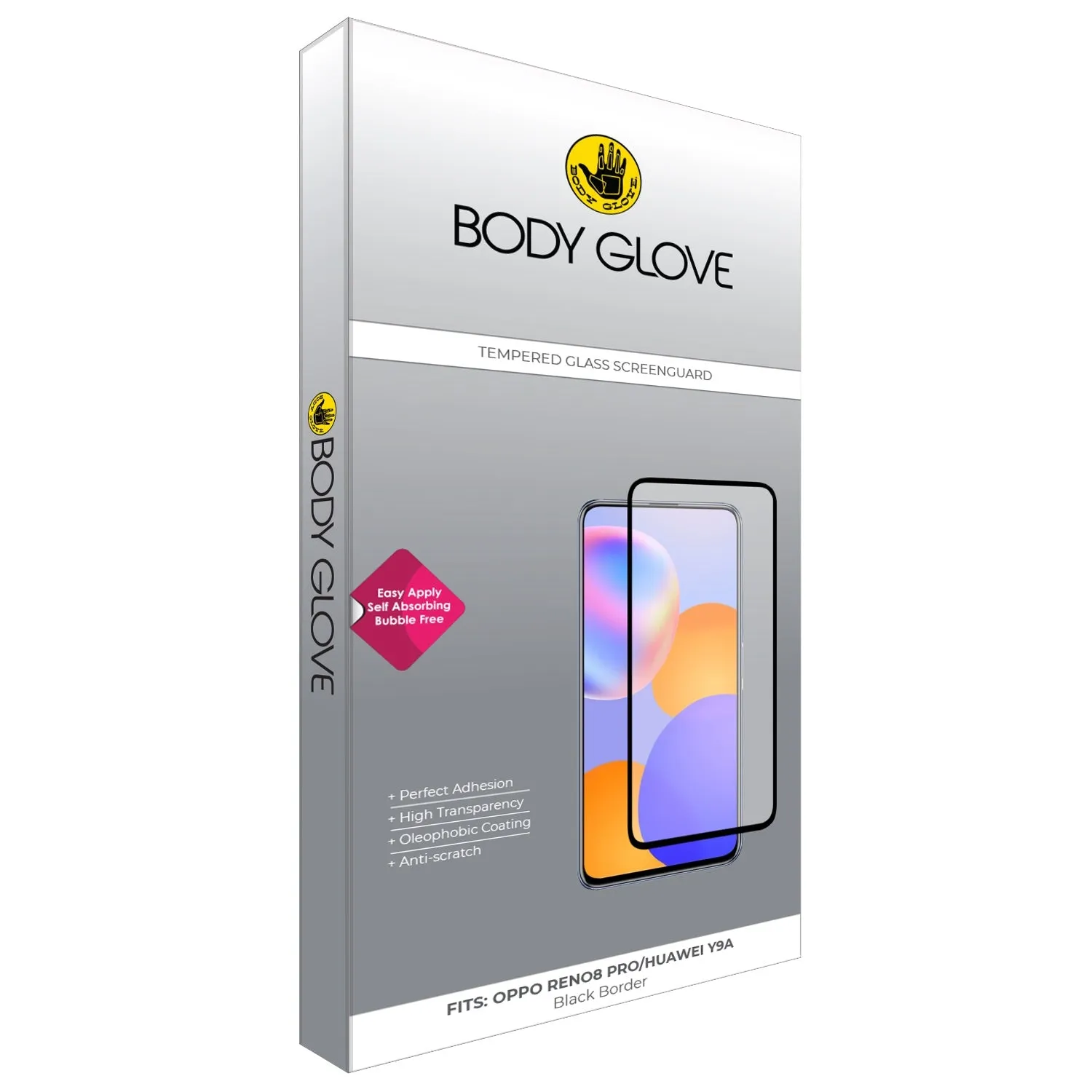 Body Glove Tempered Glass Screen Protector - Huawei nova Y9a