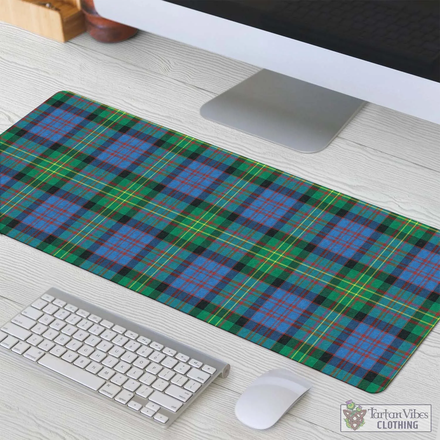 Bowie Ancient Tartan Mouse Pad