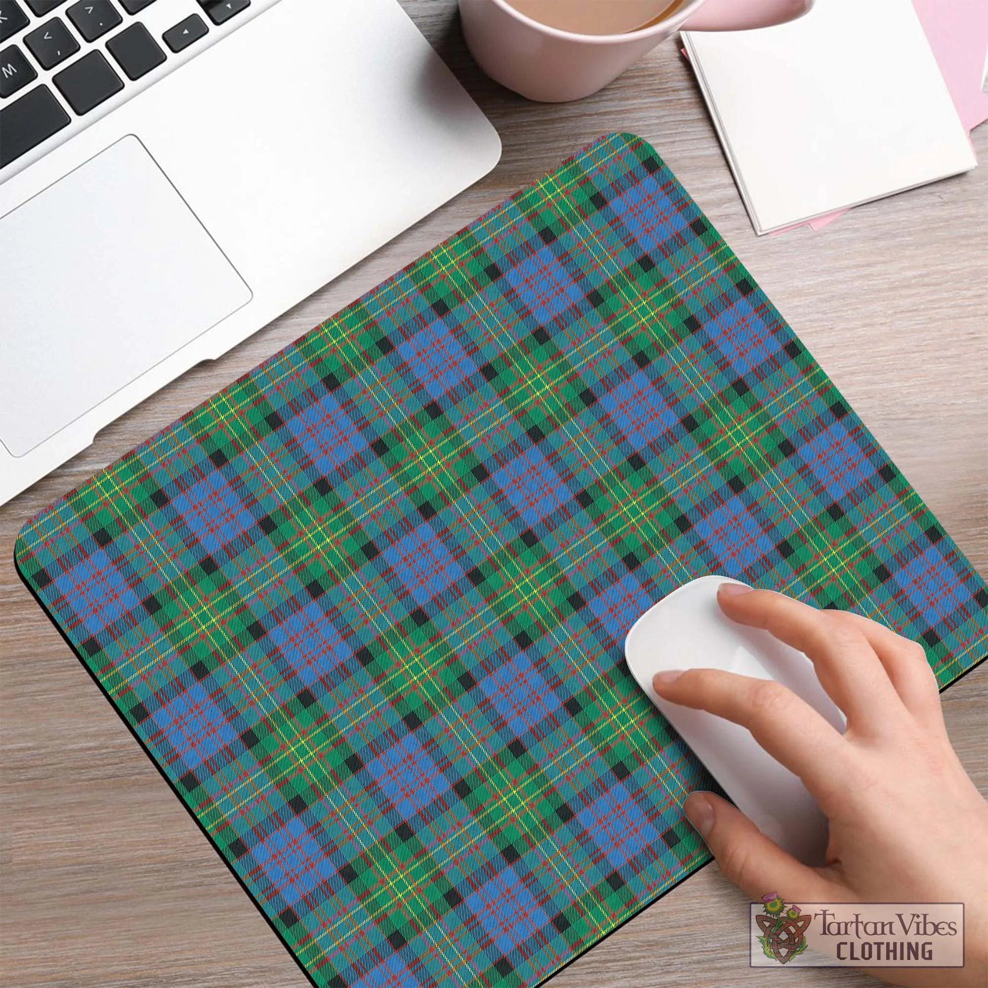 Bowie Ancient Tartan Mouse Pad