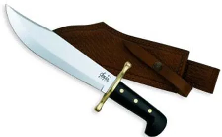 Bowie Fixed Blade w- Leather Sheath