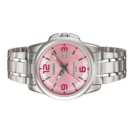 Casio LTP-1314D-5AVDF Silver Stainless Steel Strap Watch for Women