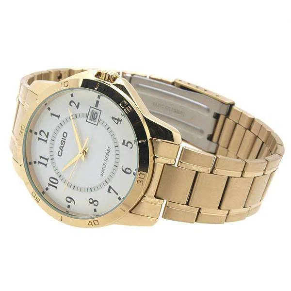 Casio MTP-V004G-7B Gold Stainless Watch for Men