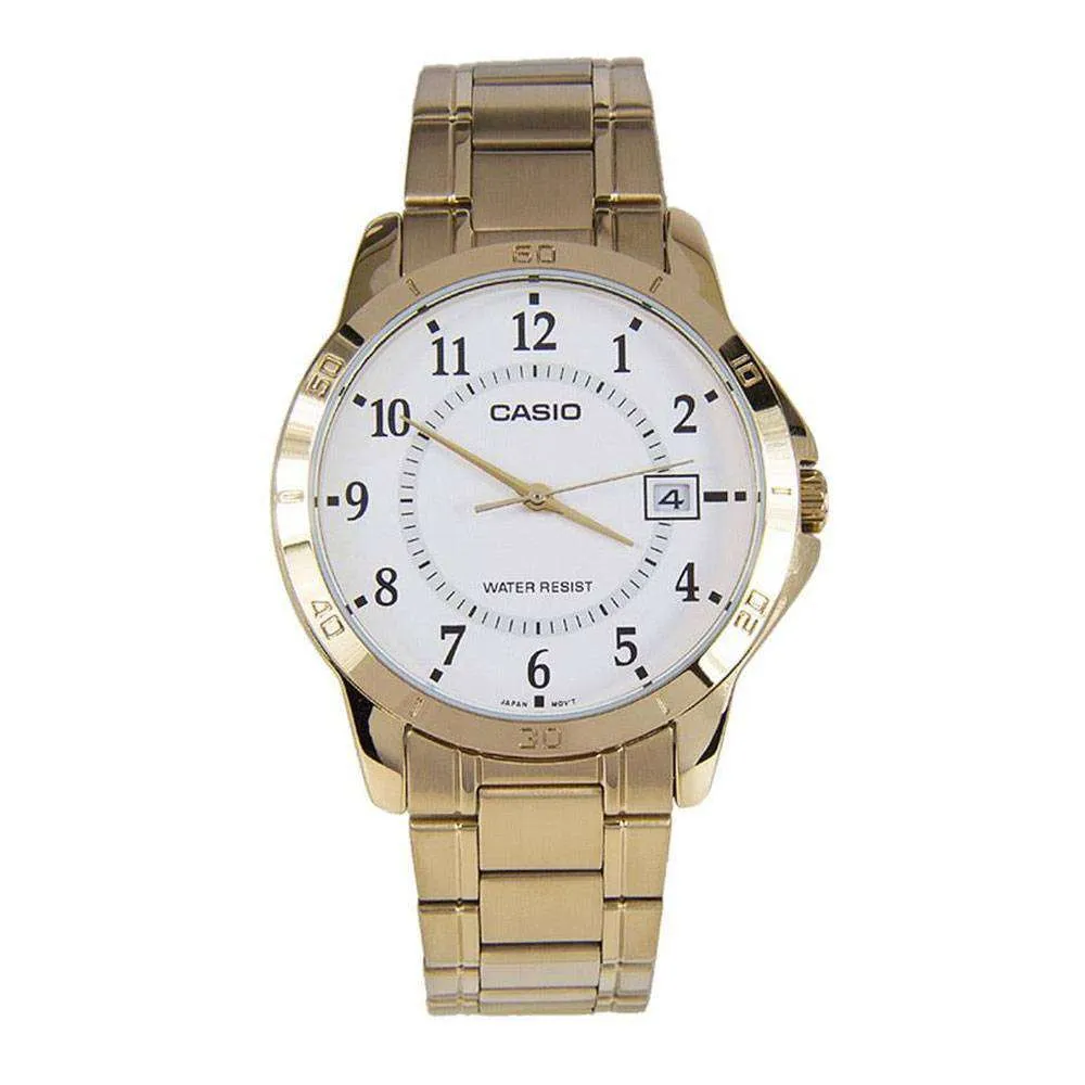 Casio MTP-V004G-7B Gold Stainless Watch for Men