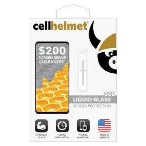 Cellhelmet Liquid Glass $200 Guarantee Screen Protection for Phones by Cellhelmet