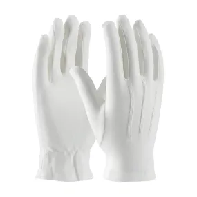 Century Glove 130-100WM/S 100% Cotton Dress Glove with Raised Stitching on Back - Open Cuff