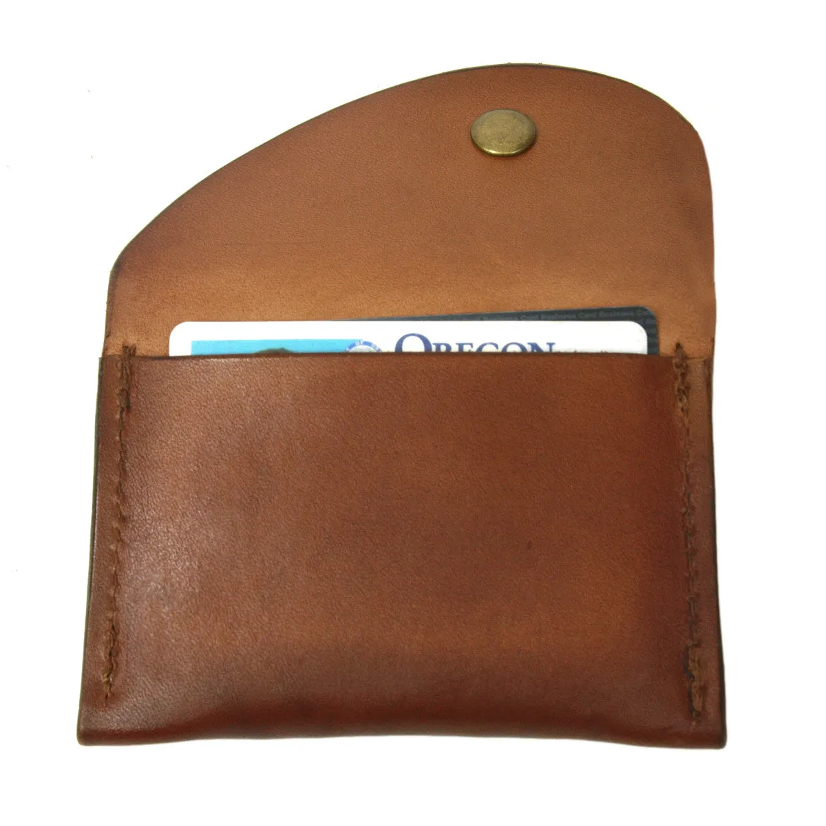 Change Pouch / Card Case - Saddle Tan