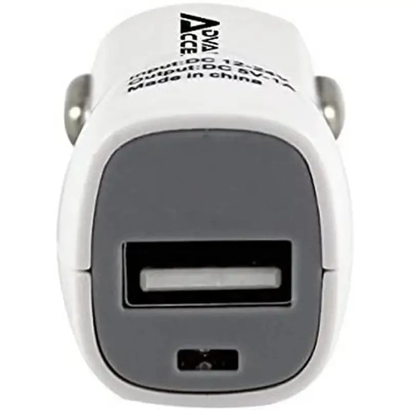 Charge-It 1Amp Car Charger Usb Port Adapter - Compatible With The Latest Smartphones, Tablets & Sat NavS - White