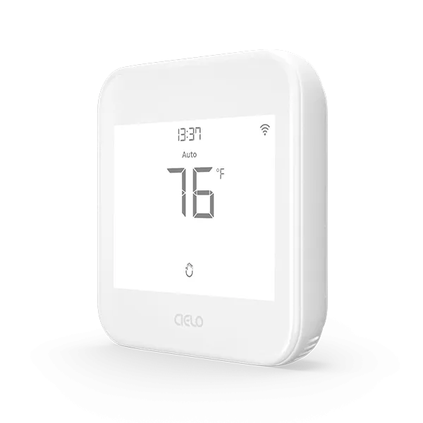 Cielo TE101WA Smart Thermostat Eco, up to 4 Heat/2 Cool, White