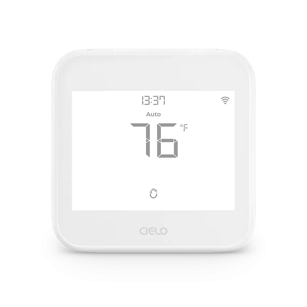 Cielo TE101WA Smart Thermostat Eco, up to 4 Heat/2 Cool, White