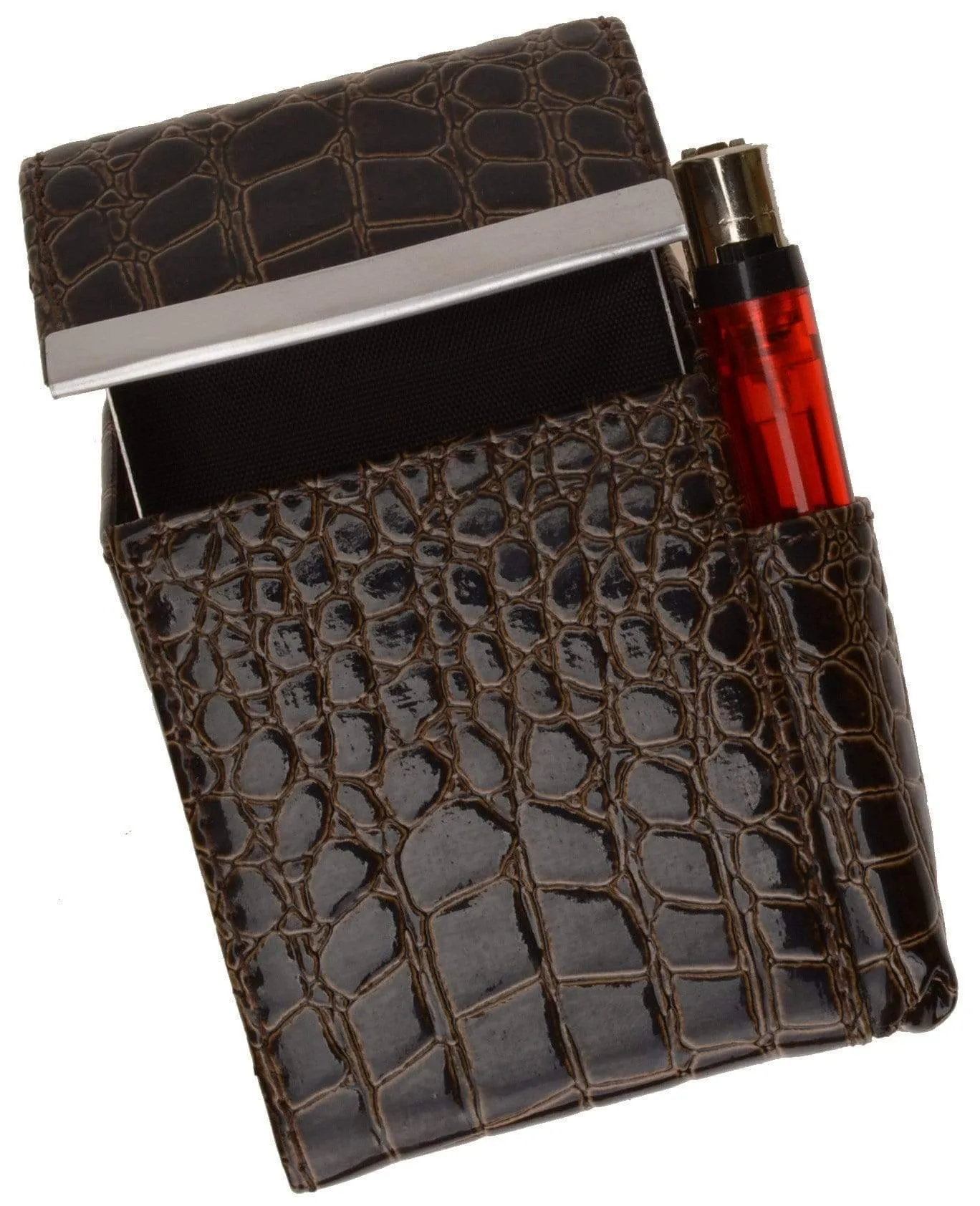 Cigarette Case holder with lighter pocket 92812