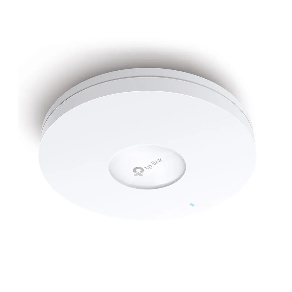 [CLEARANCE] TP-Link EAP610 AX1800 Dual Band Ceiling Mount Wi-Fi 6 Access Point with 1201Mbps at 5GHz, 574Mbps at 2.4GHz, Gigabit RJ45 Port, Omada Mesh Technology, PoE  Powered, Seamless Roaming, MU-MIMO, Beamforming, Omada SDN