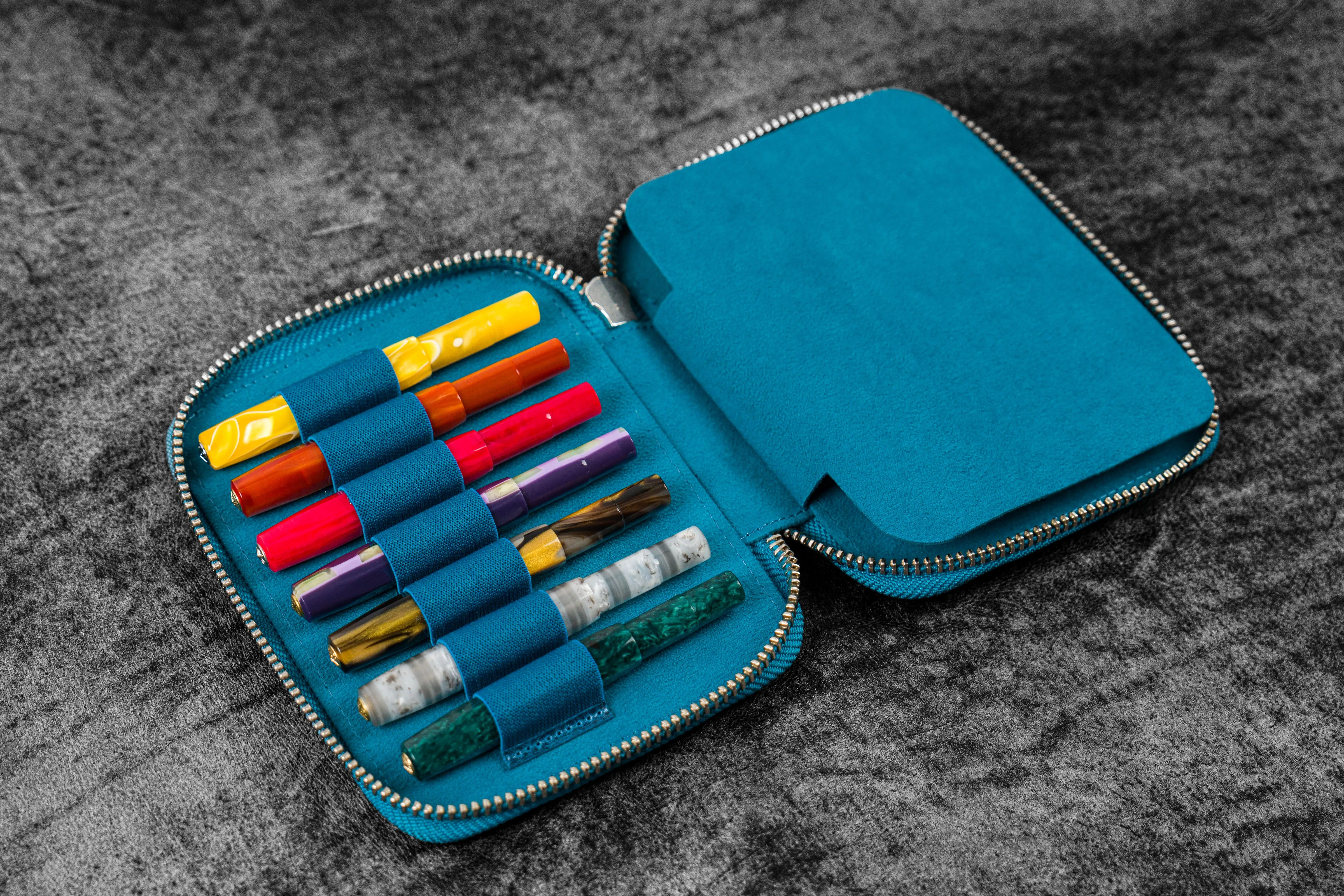 Collector Pen Case for 14 Kaweco Pens - C.H Ocean Blue