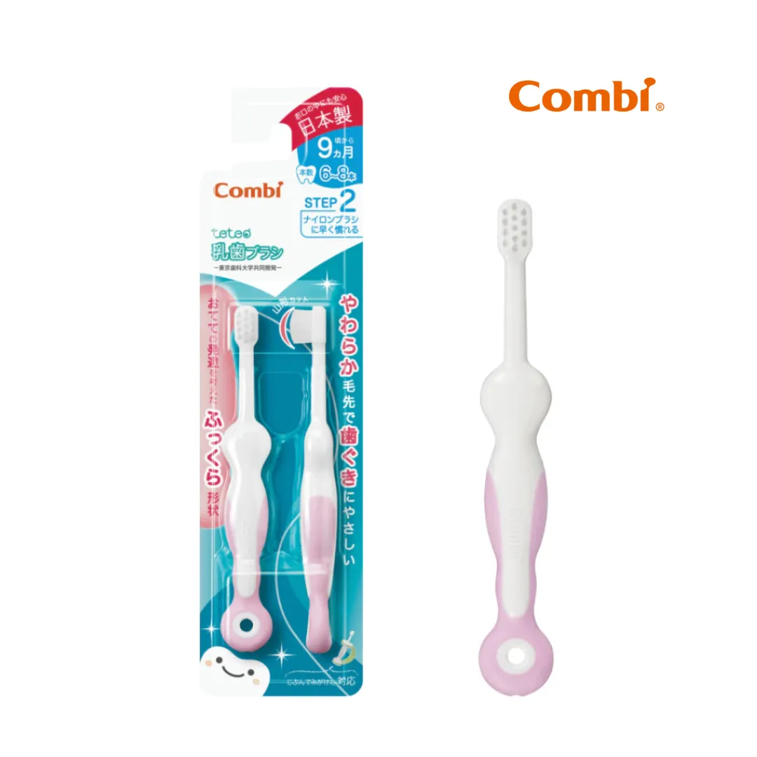 Combi Baby Teteo Baby Toothbrush Step 2 (9m )