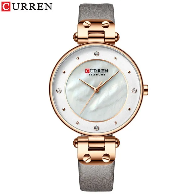 CURREN Women Stylish Quartz Ladies Watch