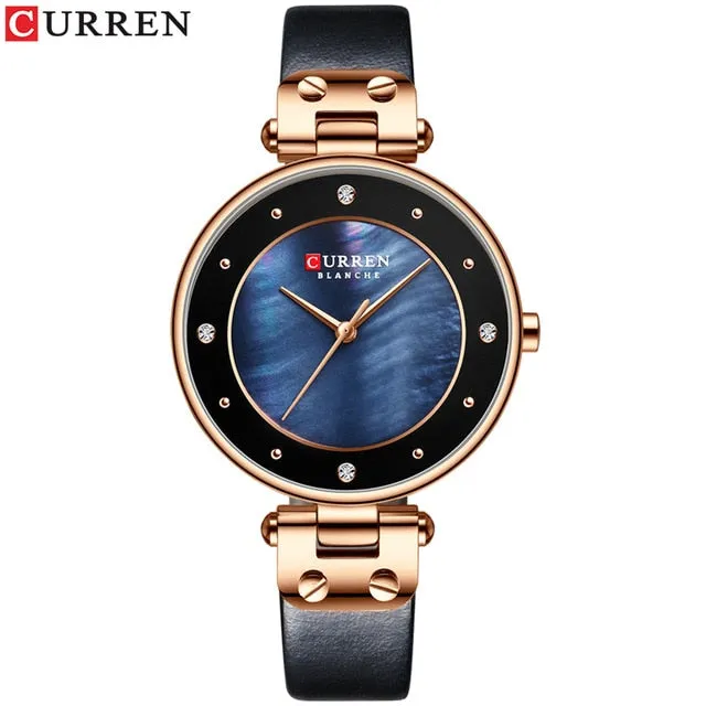 CURREN Women Stylish Quartz Ladies Watch