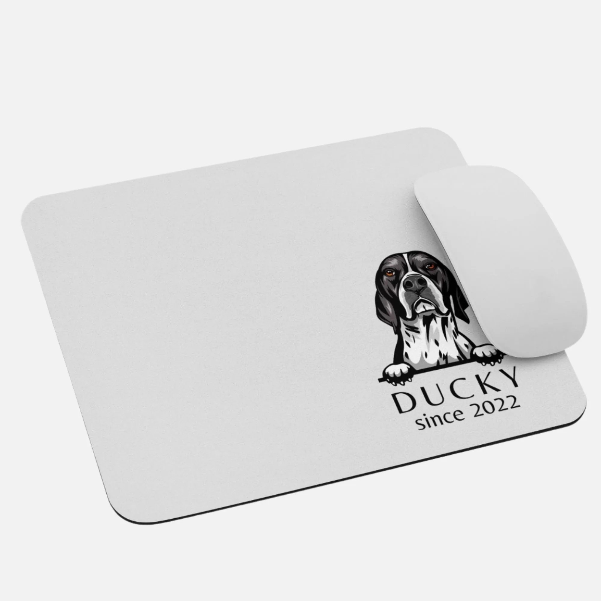 Custom Mouse Pad with Dog Breed Designs