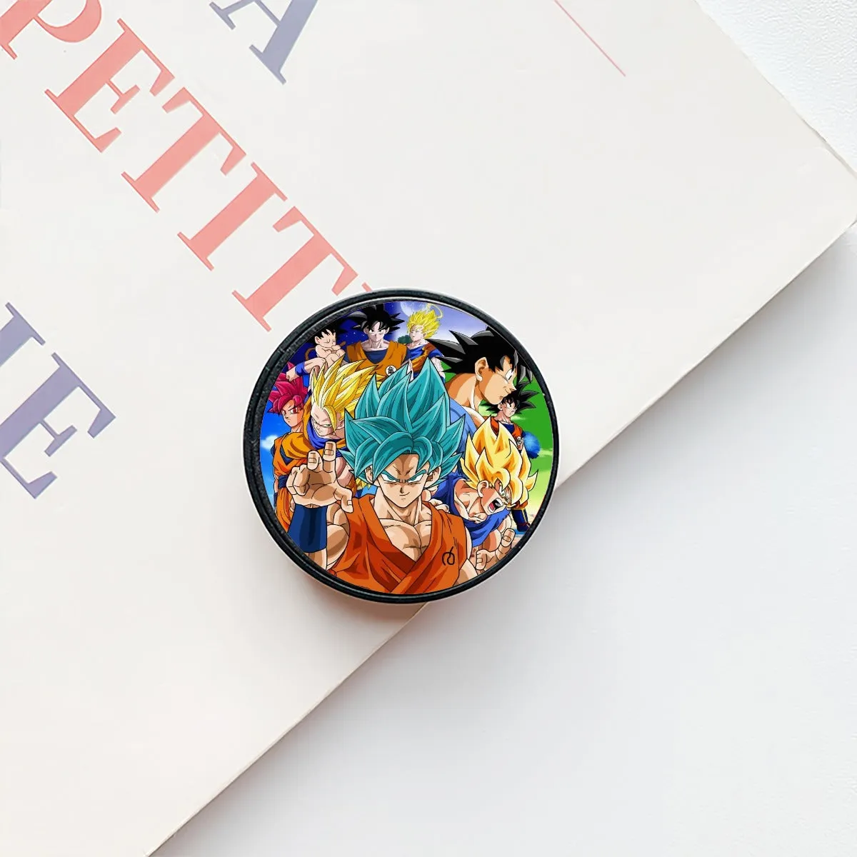 DBZ Goku Saiyan God Blue SSGSS Whis Symbol Cool Design Airbag mobile phone holder