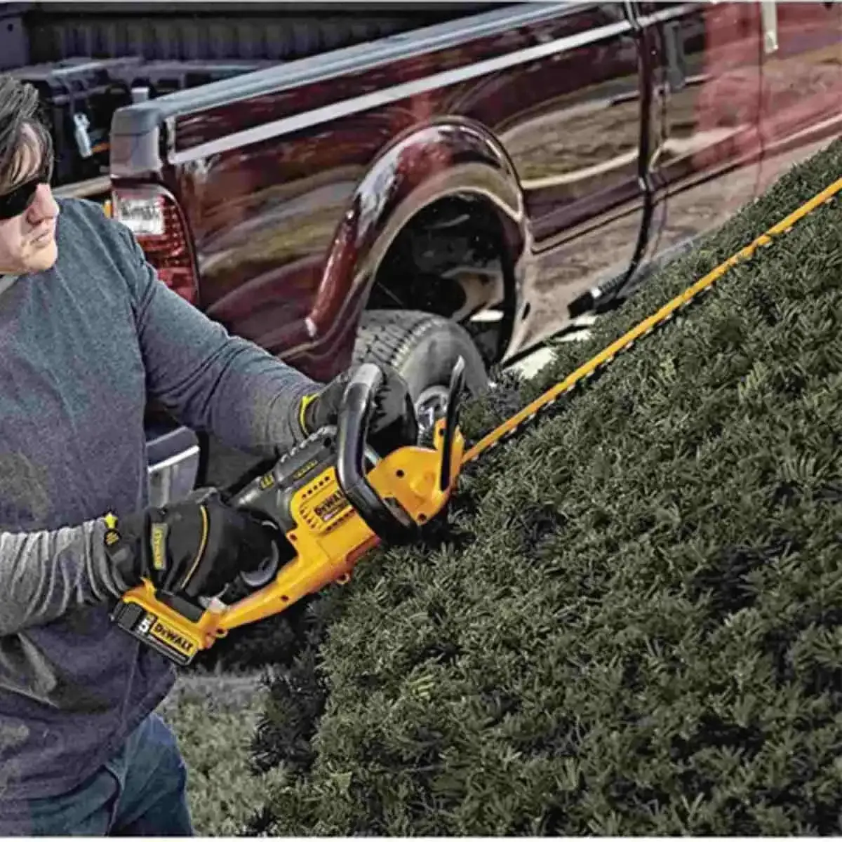 DeWalt 20V Max 22 Inch Hedge Trimmer Kit